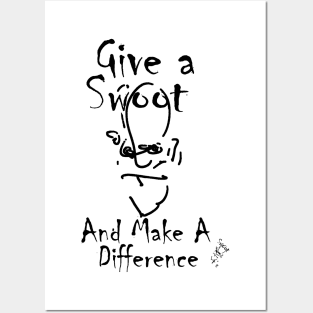 Give A Swoot And Make A Difference by Swoot Posters and Art